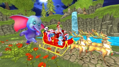 Santa Christmas Infinite Track screenshot 2