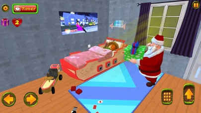 Santa Christmas Infinite Track screenshot 3