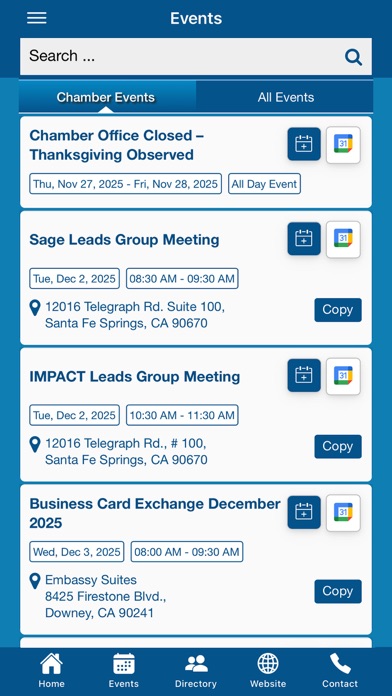 Santa Fe Springs Chamber screenshot 4