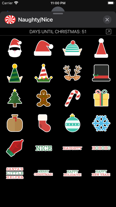 Santa's Naughty or Nice List ◌ screenshot 2