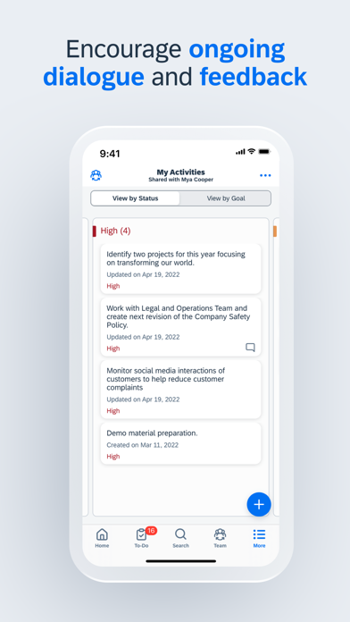 SAP SuccessFactors Mobile screenshot 2