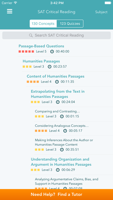 SAT®: Practice,Prep,Flashcards screenshot 1