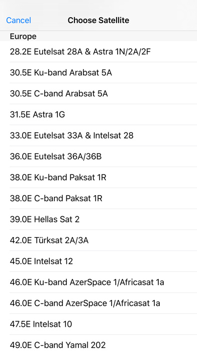 Sat Scope screenshot 1
