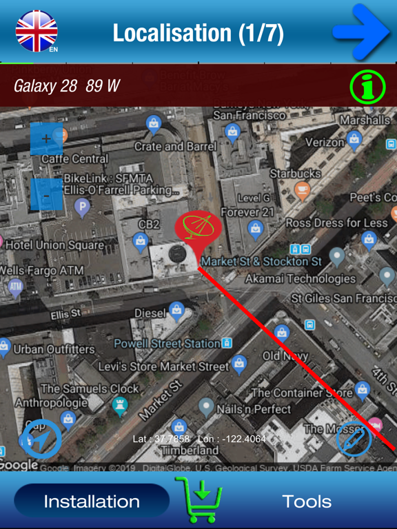 SatCatcher-Dish Set & Pointing screenshot 10