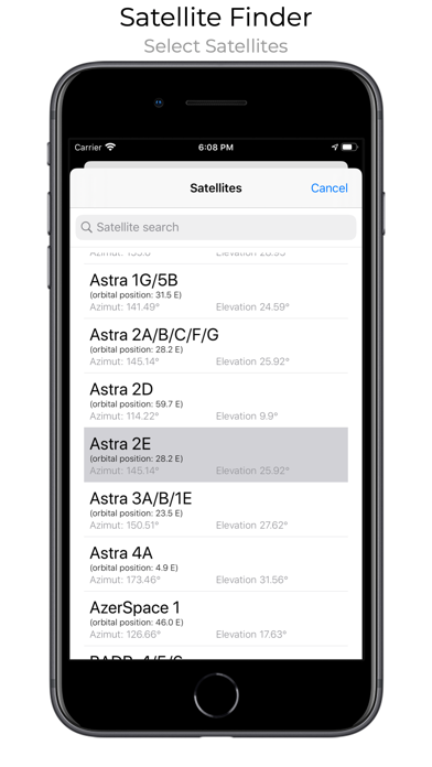Satellite Finder (Pro) screenshot 2