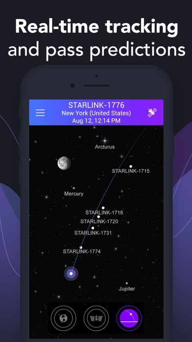 Satellite Tracker by Star Walk screenshot 1