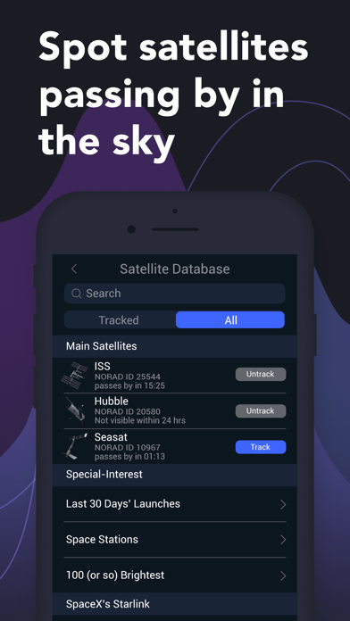 Satellite Tracker by Star Walk screenshot 5