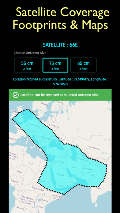 Satellite TV Finder, Dish 360 screenshot 5