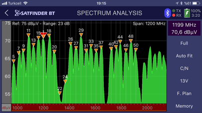 SATFINDER BT DVB-S2 screenshot 2
