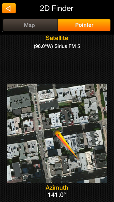 SatFinder Pro Satellite Finder screenshot 2