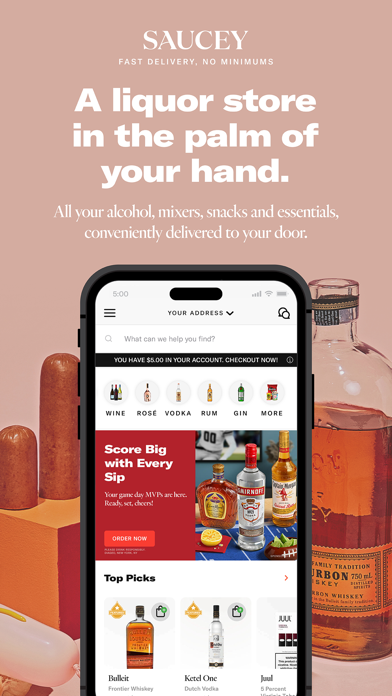 Saucey: Alcohol Delivery screenshot 6