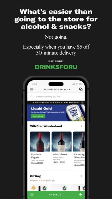 Saucey: Alcohol Delivery screenshot 1