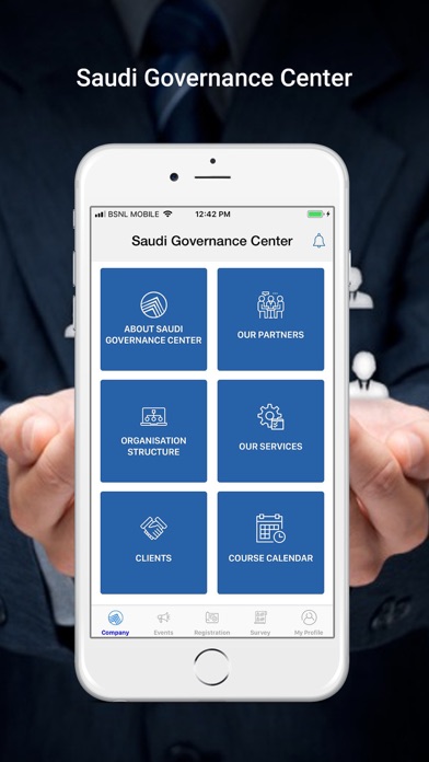 Saudi Governance Center APP screenshot 1