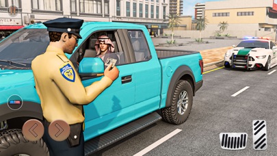 Saudi Pursuit Police Car Game screenshot 2