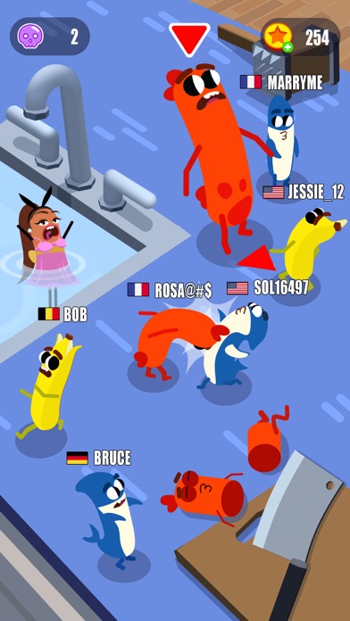 Sausage Wars.io screenshot 5