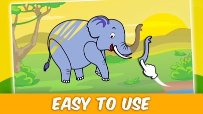 Savanna Animal Puzzle for Kids screenshot 2