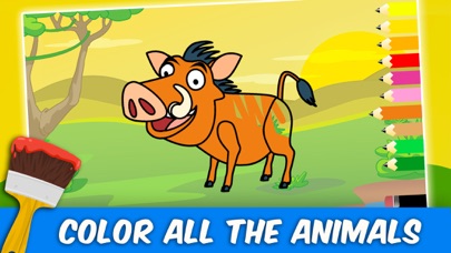 Savanna Animal Puzzle for Kids screenshot 4