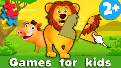 Savanna Animal Puzzle for Kids screenshot 5