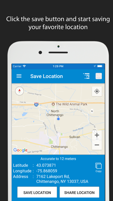 Save Location GPS screenshot 5