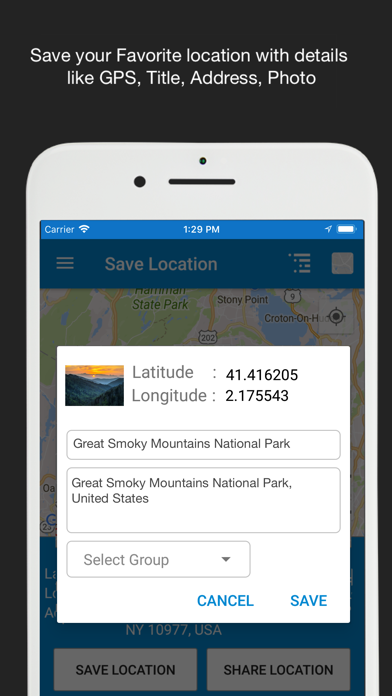 Save Location GPS screenshot 4
