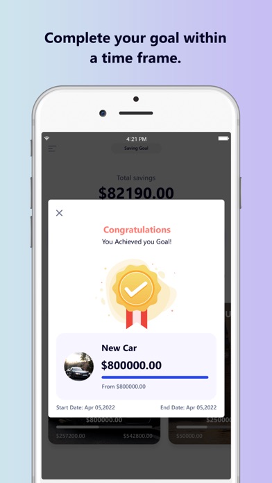 Savings Goal: Piggy Bank screenshot 3