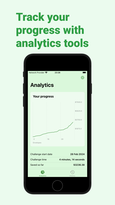 Savings Tracker - Envelopes screenshot 2