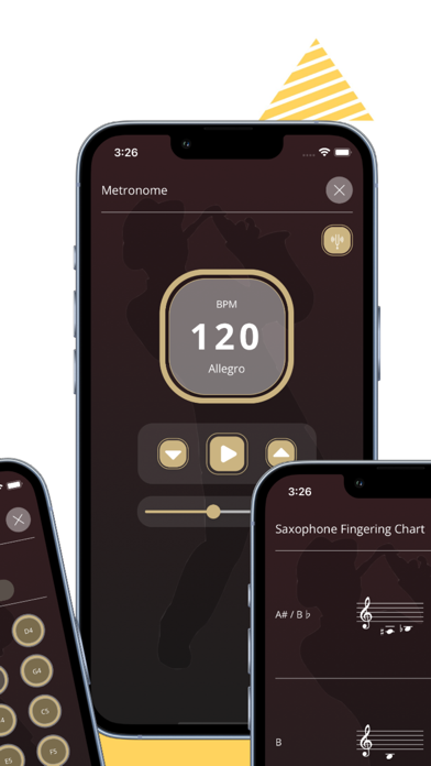 Saxophone Fingering Chart screenshot 2
