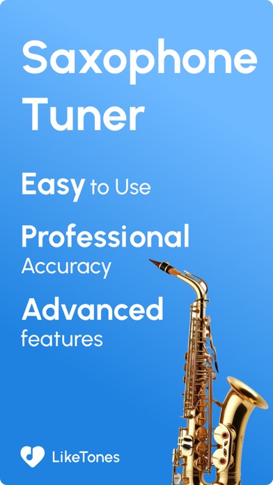 Saxophone Tuner - LikeTones screenshot 4