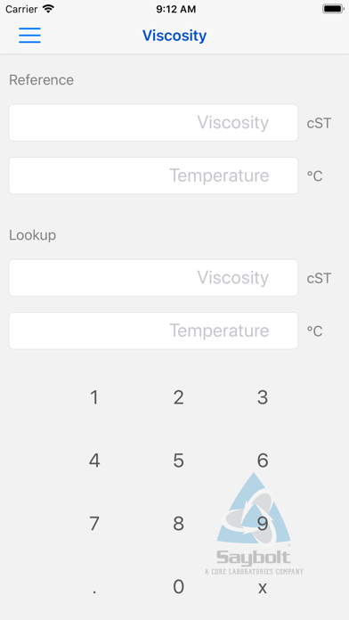 Saybolt Viscosity screenshot 3