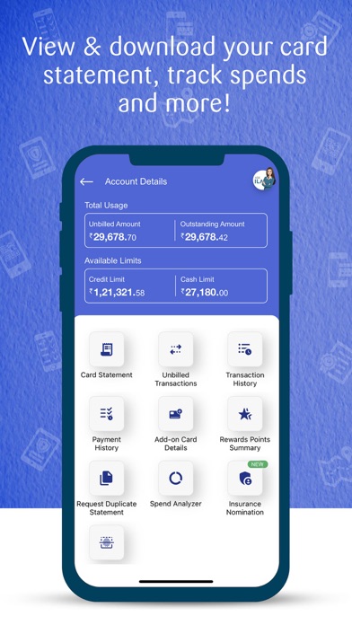 SBI Card: Manage Credit Card screenshot 5