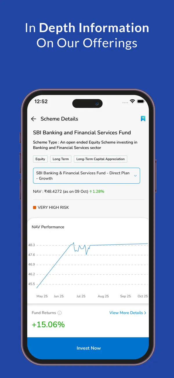 SBI Mutual Fund-InvesTap Nxt screenshot 1