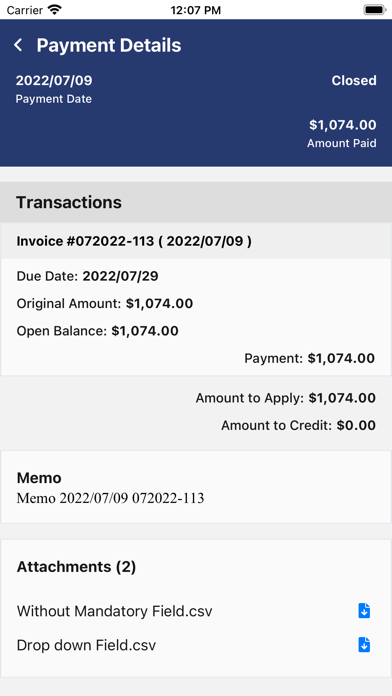 sBizzl Customer screenshot 1