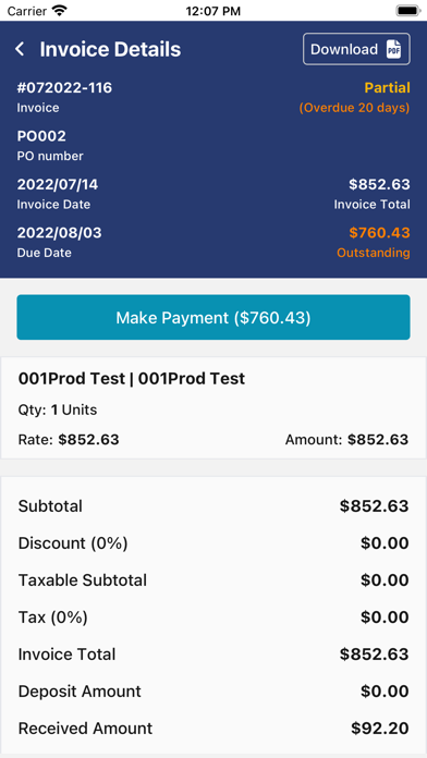 sBizzl Customer screenshot 2