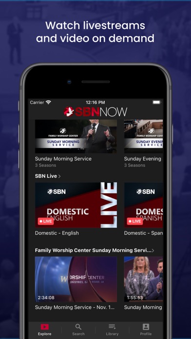 SBN NOW screenshot 2