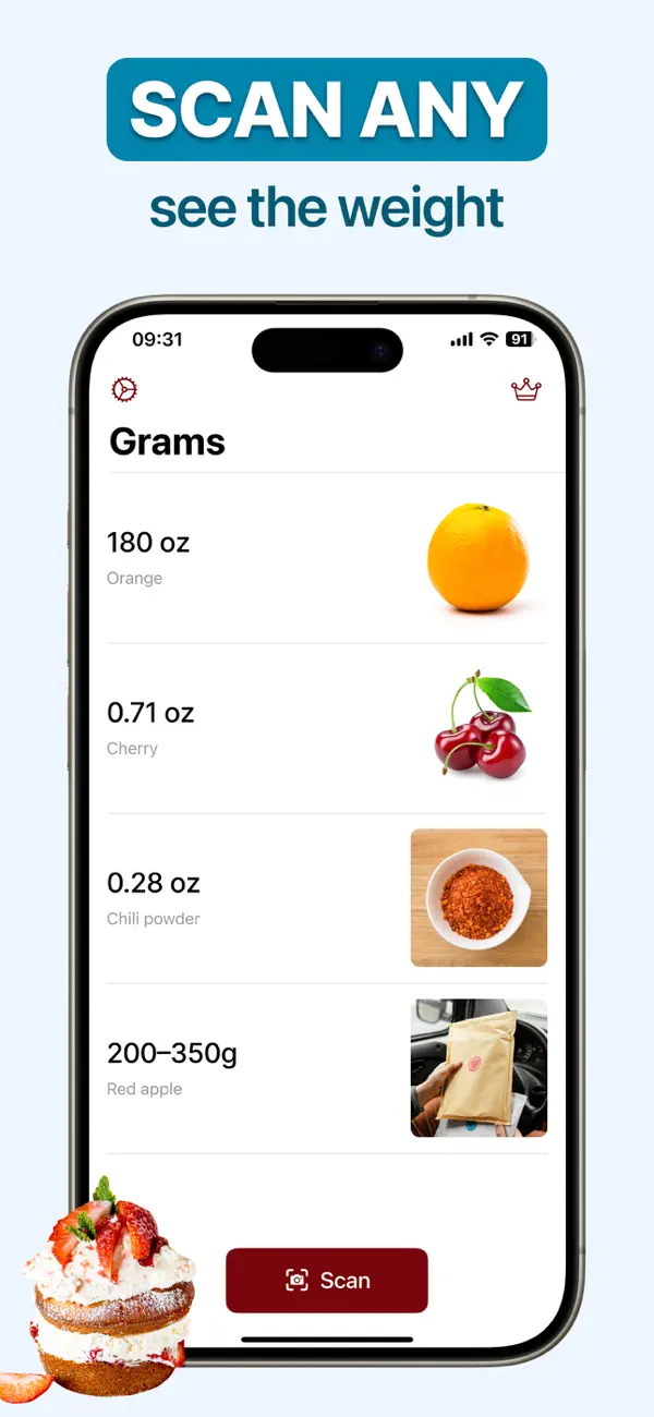 Scale for grams - weight scale screenshot 2