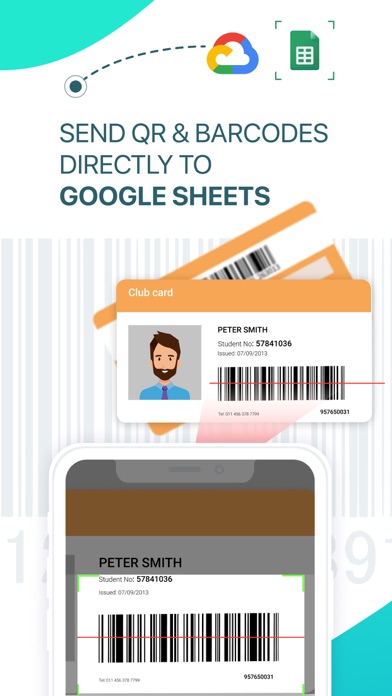 Scan to Sheets - QR & Barcode screenshot 1