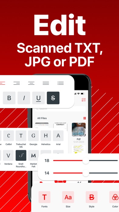 Scanner Document PDF Converter screenshot 1