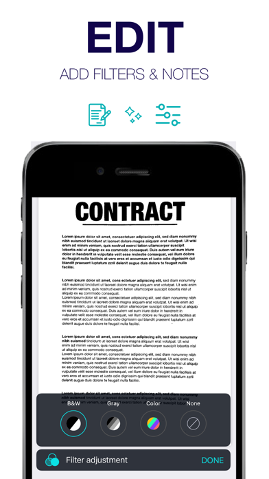 Scanner - Edit PDF & documents screenshot 2