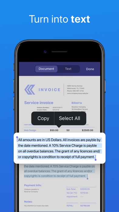 Scanner Mini – Scan PDF & Fax screenshot 2