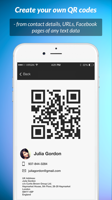 Scanner QR & Barcode reader screenshot 2