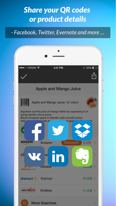 Scanner QR & Barcode reader screenshot 1