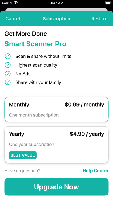 Scanner: Quick Scan Documents screenshot 1