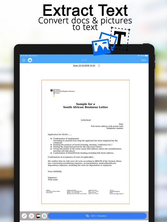 Scanner Translator ترجمه مترجم screenshot 6