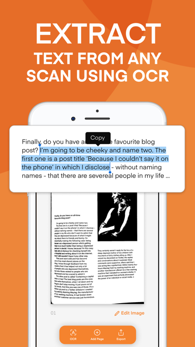 Scanner Vault: PDF & OCR Scan screenshot 3