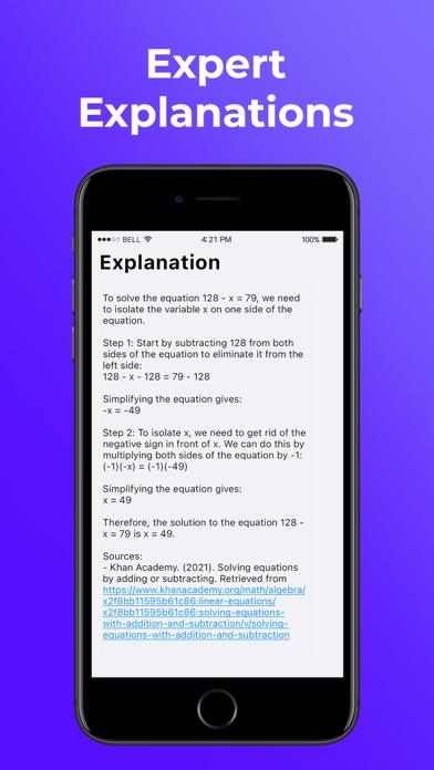 ScanSolve - AI Homework Helper screenshot 1