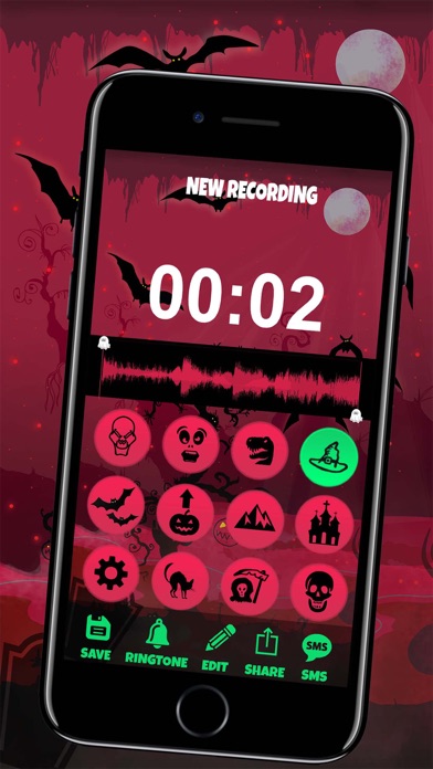 Scary Halloween Voice Changer – Free Funny Sound.s screenshot 1
