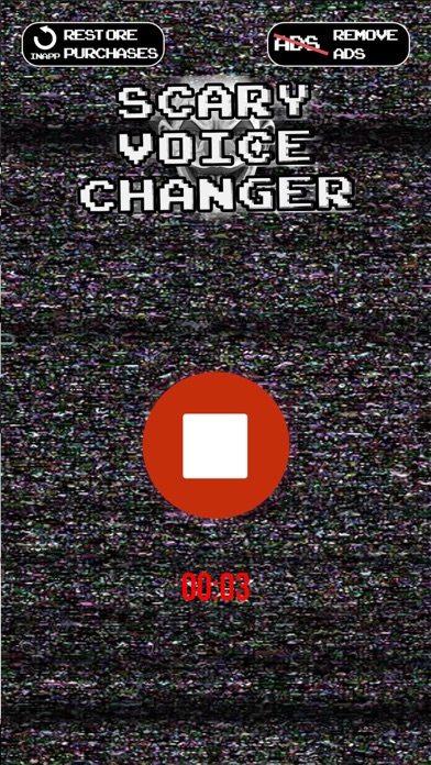 Scary Voice Changer Ringtone Maker – Best Horror Sounds Modifier With Special Effects screenshot 1