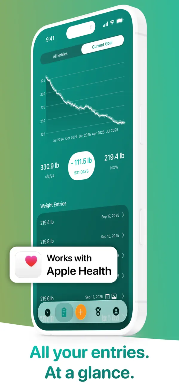 Scelta: Weight Loss Tracker screenshot 4