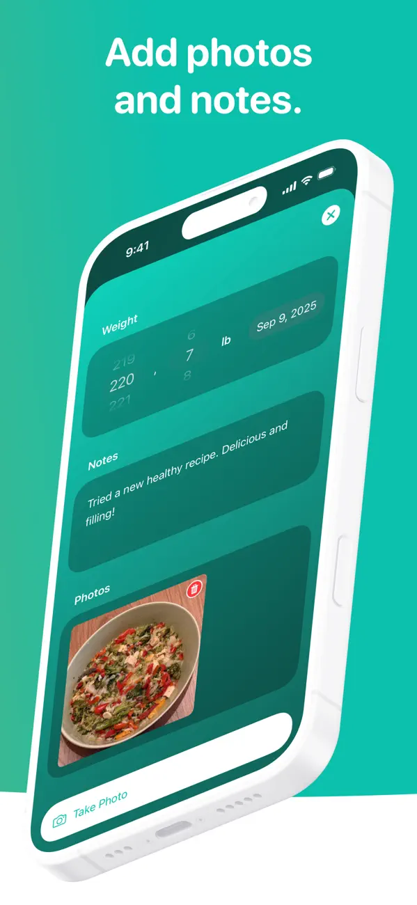 Scelta: Weight Loss Tracker screenshot 3