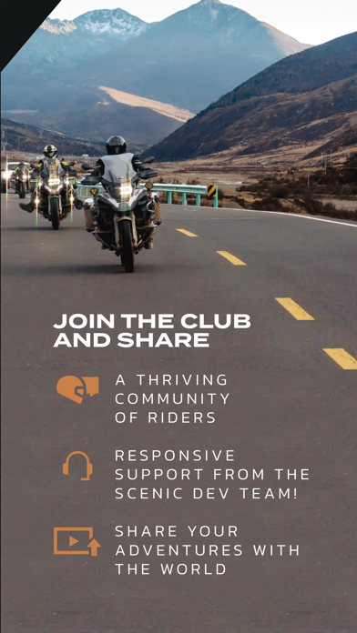 Scenic Motorcycle Navigation screenshot 1